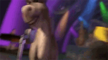 Me And My Best Friend When We Hit The Dancefloor. GIF - Shrek Donkey Puss In Boots GIFs