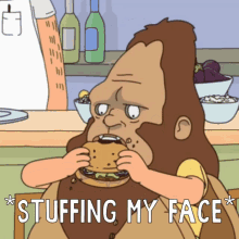 Eating Hungry Cat GIF - Eating Hungry Cat Bobs Burgers Characters GIFs