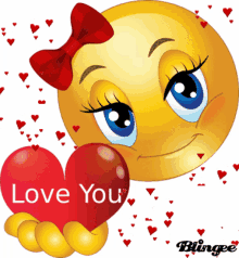 love you hearts emoji smile love