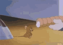 Tom And Jerry Cream GIF - Tom And Jerry Cream Blow GIFs