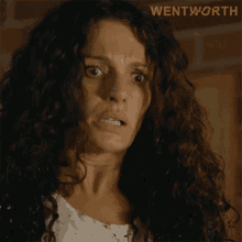 Horrified Bea Smith GIF - Horrified Bea Smith Wentworth GIFs