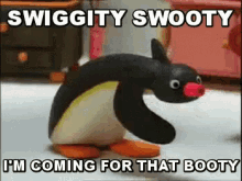 Pingu Coming For That Booty GIF - Pingu Coming For That Booty GIFs