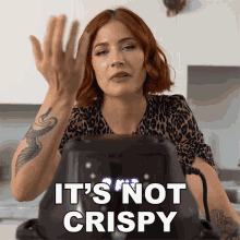 Its Not Crispy Candice Hutchings GIF - Its Not Crispy Candice Hutchings Edgy Veg GIFs