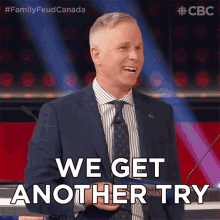 We Get Another Try Family Feud Canada GIF - We Get Another Try Family Feud Canada Lets Try It Again GIFs