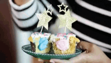 Cupcake Frosting GIF - Cupcake Frosting Stars GIFs