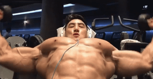 Chul Soon Hwang Bodybuilder GIF - Chul Soon Hwang Bodybuilder Korean Men GI...