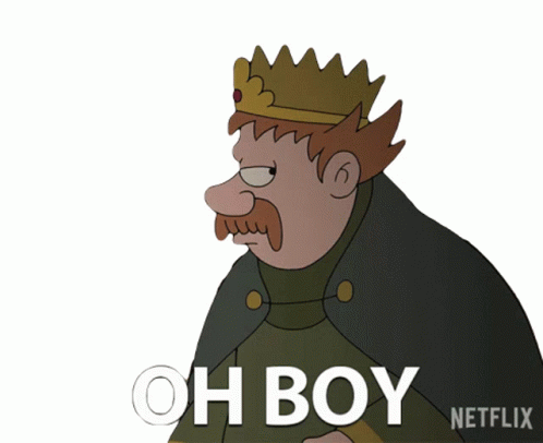 Oh no boy. Boy Oh no. Disenchantment gif