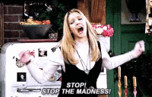 Phoebe Stop GIF - Phoebe Stop Madness GIFs