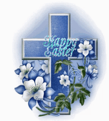 Happy Easter Cross GIF - Happy Easter Cross He Has Risen GIFs