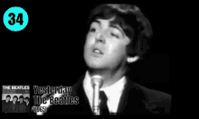 The Beatles Yesterday GIF - The Beatles Yesterday Singing GIFs