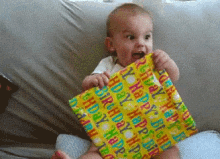 Best Day Ever GIF - Baby Excited Gift GIFs