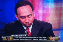 Stephen A Smith Serious GIF - Stephen A Smith Serious Pissed Off GIFs