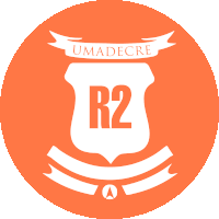 Umadecre2019 R2 Sticker - Umadecre2019 R2 Logo Stickers