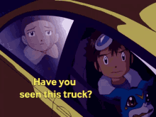 Digimon Digimon Adventure02 GIF - Digimon Digimon Adventure02 Have You Seen This Truck GIFs