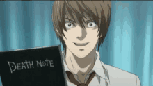 Death Note Light Yagami GIF - Death Note Light Yagami Creepy GIFs