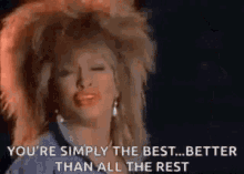 Simply The Best From Tina Turner Song GIF - Simply The Best From Tina Turner Simply The Best Tina Turner GIFs