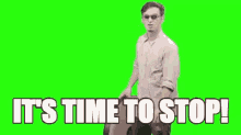 Its Time To Stop Clock GIF - Its Time To Stop Stop Clock GIFs