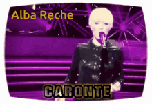 Alba Reche Singing GIF - Alba Reche Singing Caronte GIFs