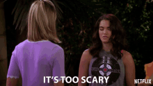 Its Too Scary Its Horrible GIF - Its Too Scary Its Horrible Its Fear GIFs
