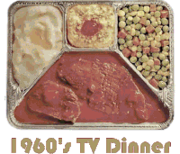 Dinner Tv Dinner Sticker - Dinner Tv Dinner Then And Now Stickers