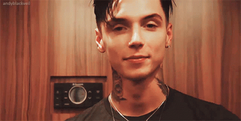 Andy Biersack GIF - Andy Biersack Smile GIFs