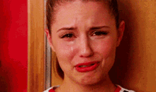 Glee Quinn Fabray GIF - Glee Quinn Fabray Crying GIFs