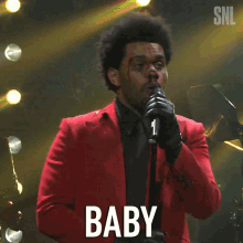 Baby The Weeknd GIF - Baby The Weeknd Saturday Night Live GIFs