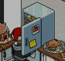 Habbo Is There Food GIF - Habbo Is There Food Fridge GIFs