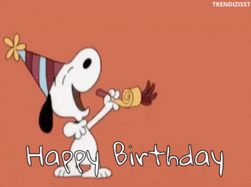 Happy Birthday Snoopy GIF - Happy Birthday Snoopy Its Your Birthday GIFs