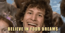 Believe In Your Dreams GIF - Andy Samberg Snl Believe In Your Dreams GIFs
