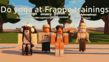 Frappe Frappe Training GIF - Frappe Frappe Training Roblox GIFs