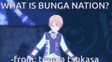 Bunga Nation Kin GIF - Bunga Nation Kin Tenma Tsukasa GIFs