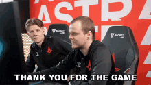Thank You For The Game Lucas Andersen GIF - Thank You For The Game Lucas Andersen Bubzkji GIFs
