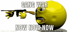 gang war now angry gang war now angry