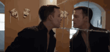 Marc Arcand Serie Noire GIF - Marc Arcand Serie Noire Kiss Reflection GIFs
