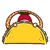Taco Mexican Foods Sticker - Taco Mexican Foods Mexican Cuisine Stickers