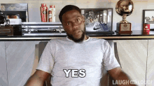 Yes Kevin Hart GIF - Yes Kevin Hart Laugh Out Loud GIFs