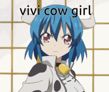 Viv Cow Girl Anime Cow Girl GIF - Viv Cow Girl Anime Cow Girl Vivi Cow GIFs