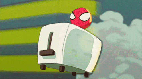 spider man toaster