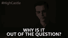 Why Is It Out Of The Question Kintsugi GIF - Why Is It Out Of The Question Kintsugi Quinn Lord GIFs