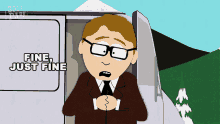 fine just fine the doi agents south park perfectly fine