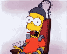 The Simpsons Bart GIF - The Simpsons Bart Shock GIFs