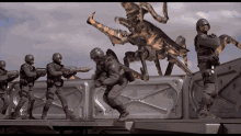 Bug Attack Starship Troopers GIF - Bug Attack Starship Troopers GIFs