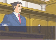 Phoenix Wright Ace Attorney GIF - Phoenix Wright Ace Attorney Cant Get Out Of This One GIFs