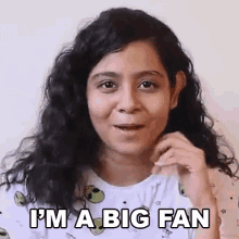Im A Big Fan Sasha GIF - Im A Big Fan Sasha Buzzfeed India GIFs