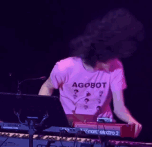 Headbang Afro GIF - Headbang Afro Keyboard GIFs