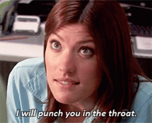 Throat Punch GIF - Throat Punch Threat Jennifer Carpenter - Discover & ...