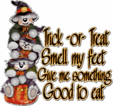 Trick Or Treat Trick Or Treat Smell My Feet GIF - Trick Or Treat Trick Or Treat Smell My Feet GIFs