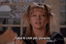 Totes Relax GIF - Lizzie Mcguire Chill Pill Relax GIFs