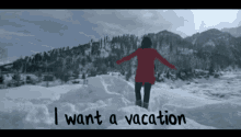 I Want A Vacation Winters GIF - I Want A Vacation Winters Shreya Ghoshal GIFs